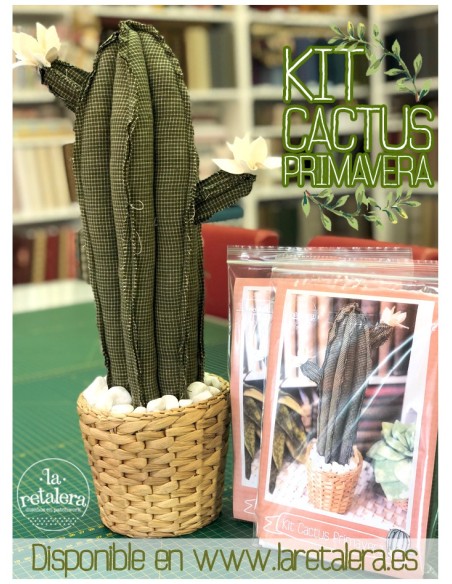 Kit ¨Cactus Primavera¨ - La Retalera