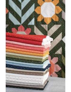 Tela Coral Magic Dots - by... 2