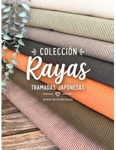 Precortado Rayas 7 telas 25...